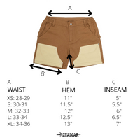 Double Knee Shorts - ALTAMAR