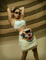 “Flaming Panther” Knit Sweater - ALTAMAR